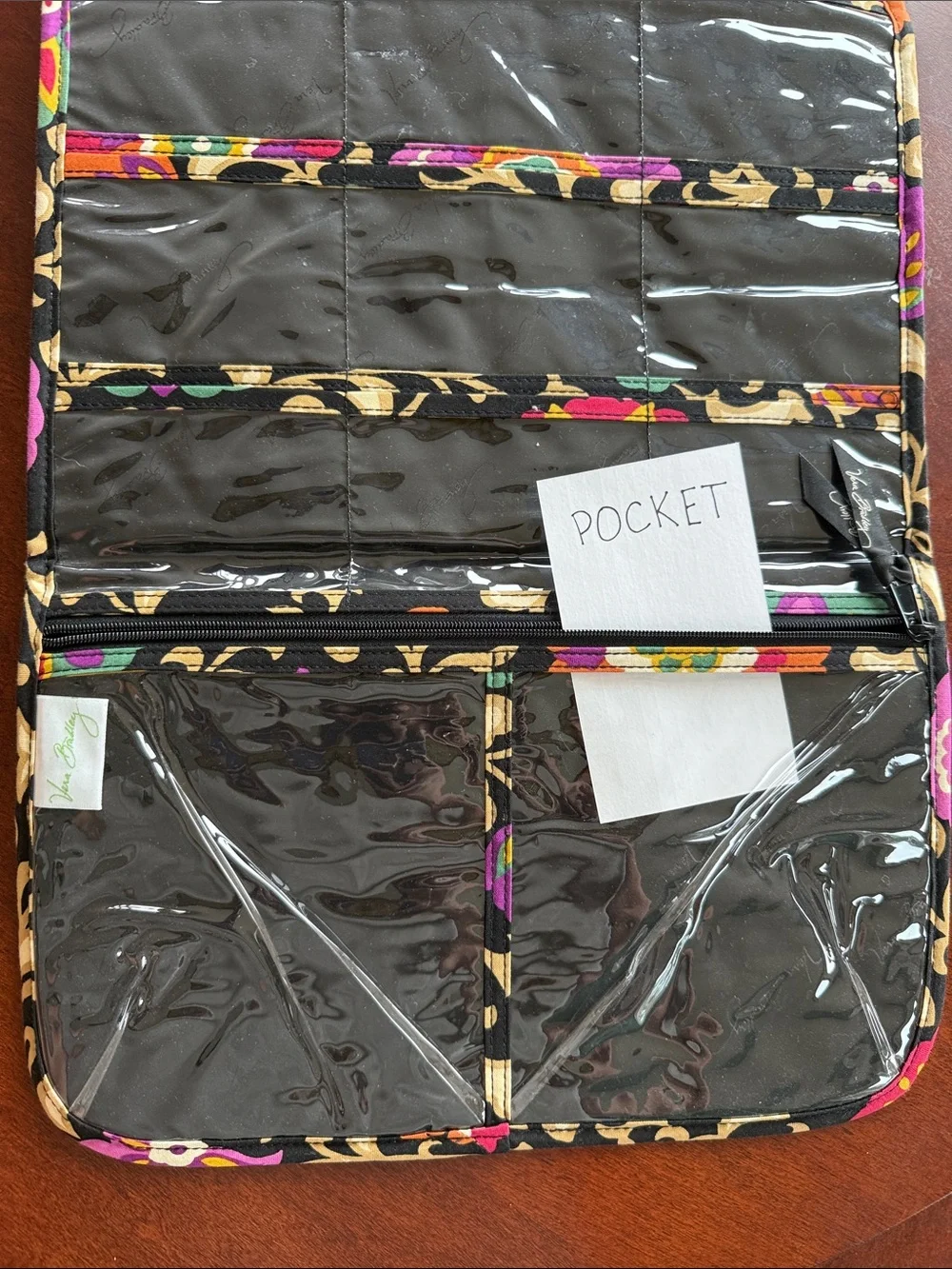 VERA BRADLEY Keep it up hanging travel organizer RETIRED Suzani pattern